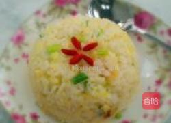 葱香蛋炒饭的做法图解5