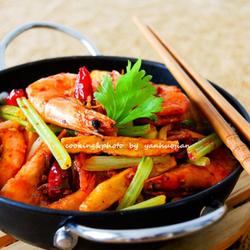 干锅香辣虾的做法[图]