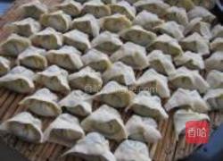 韭菜虾肉馄饨的做法图解7