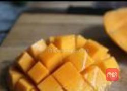 酸奶芒果西米露的做法图解4