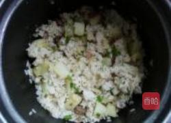 土豆腊肠焖饭的做法图解11
