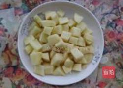 土豆腊肠焖饭的做法图解4