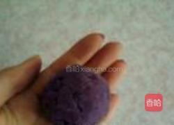 蜂蜜紫薯豆沙饼的做法图解10