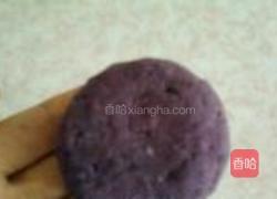 蜂蜜紫薯豆沙饼的做法图解11
