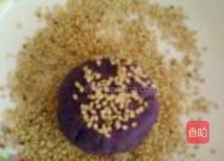蜂蜜紫薯豆沙饼的做法图解12
