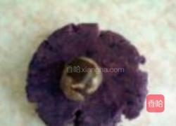 蜂蜜紫薯豆沙饼的做法图解8