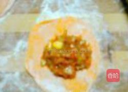 三色鸡腿菇猪肉饺的做法图解10