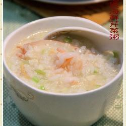 老煲海鲜芹菜粥的做法[图]