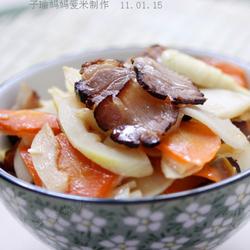 酱肉炒春笋的做法[图]