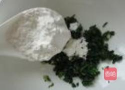 荠菜蛋饼的做法图解4