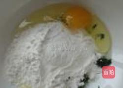 荠菜蛋饼的做法图解5