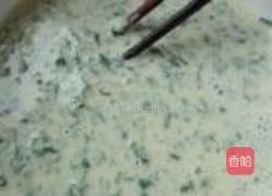 荠菜蛋饼的做法图解8