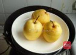 冰糖红枣蒸雪梨的做法图解11