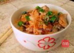 咖喱鸡肉金针菇饭的做法图解9