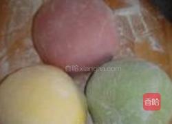 多彩花卷的做法图解1