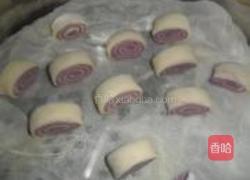 天然双色小馒头的做法图解3