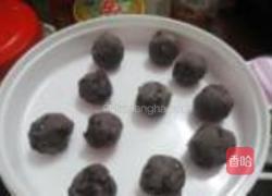 红豆馅双色汤圆的做法图解3