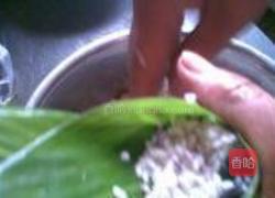 黑豆花生粽的做法图解9