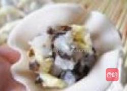 榨菜鱼肉小煎饺的做法图解4