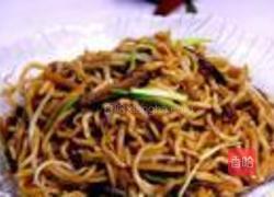 香菇炒面的做法图解11