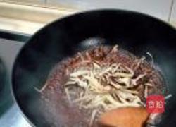 香菇炒面的做法图解4