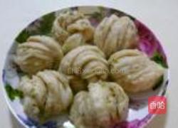 葱香小花卷的做法图解11