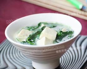 木耳菜豆腐汤[图]