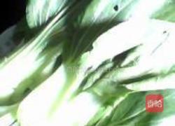 素炒油菜的做法图解1