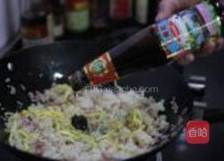 鲜味蚝油炒饭的做法图解6