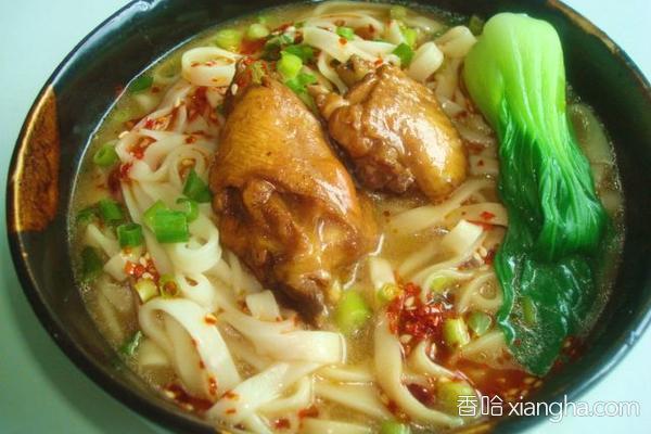 红烧鸡块面