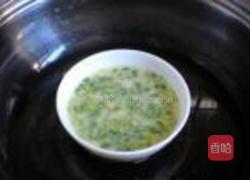 葱花火腿鸡蛋羹的做法图解10