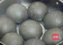紫米黑馒头的做法图解8