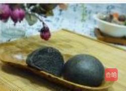 紫米黑馒头的做法图解9