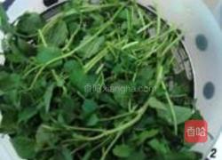 鲫鱼西洋菜汤泡饭的做法图解2