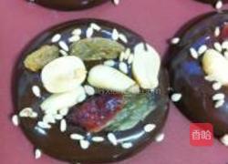 装饰巧克力饼干的做法图解11