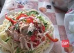 鸡丝凉面的做法图解9