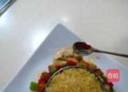 红花焖饭蔬菜海鲜的做法图解17