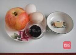 苹果鸡蛋饼的做法图解1