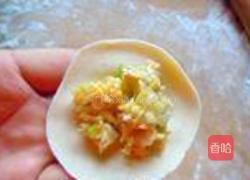 白菜豆腐素水饺的做法图解11