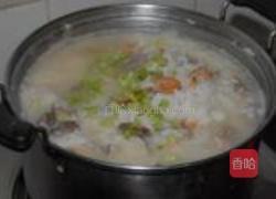 花蛤排骨粥的做法图解10