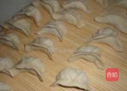 香椿扇贝水煎饺的做法图解8