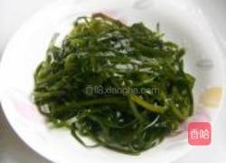 海带丝煎饼的做法图解1