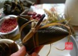 枣豆糯米粽的做法图解6