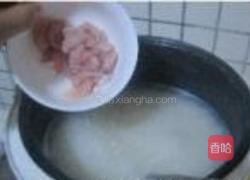 百合莲子瘦肉粥的做法图解5
