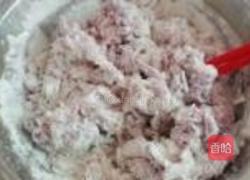 双色生煎肉包的做法图解2