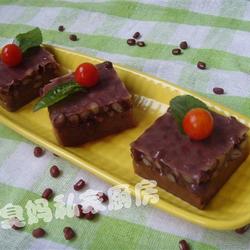 杏仁红豆糕的做法[图]
