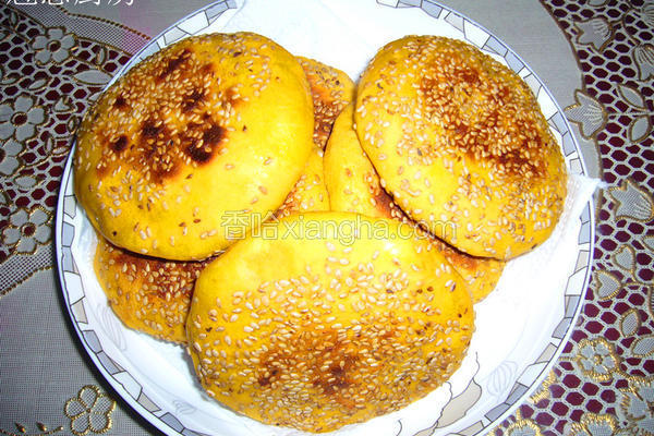 香煎南瓜饼