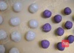 椰香紫薯芝麻冰皮的做法图解9