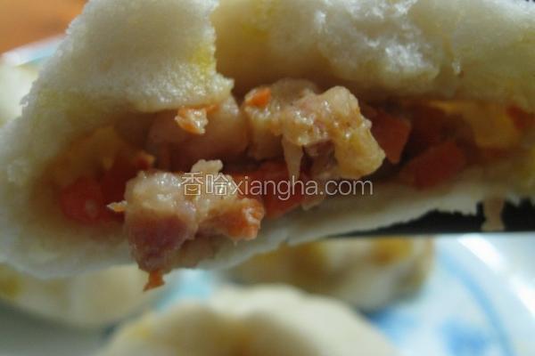 胡萝卜肉包子