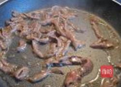牛肉香菜炒乌冬的做法图解5